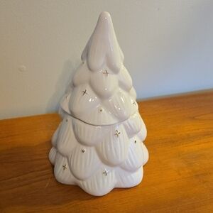 Harry & David Holiday Tree Cookie Jar 